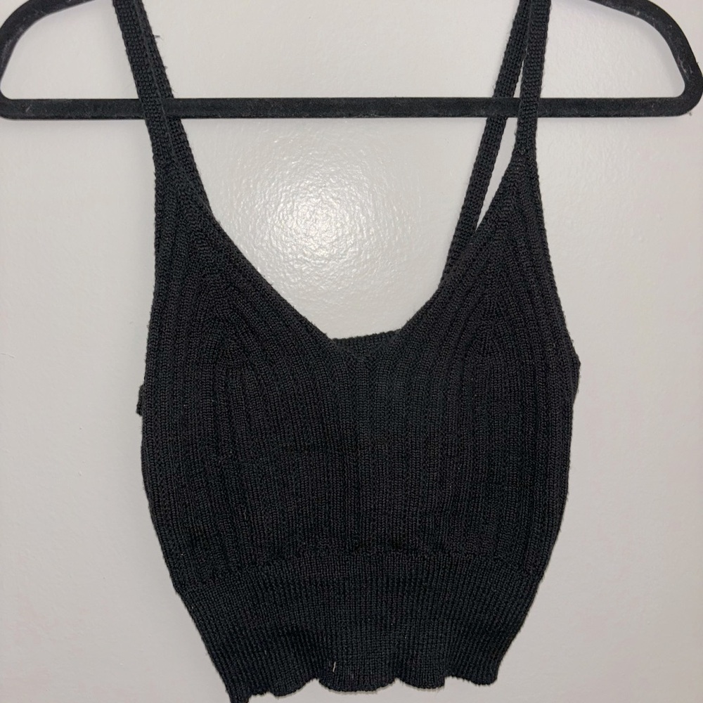 Knitted tank top